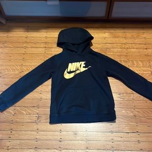 Black/Gold Nike hoodie